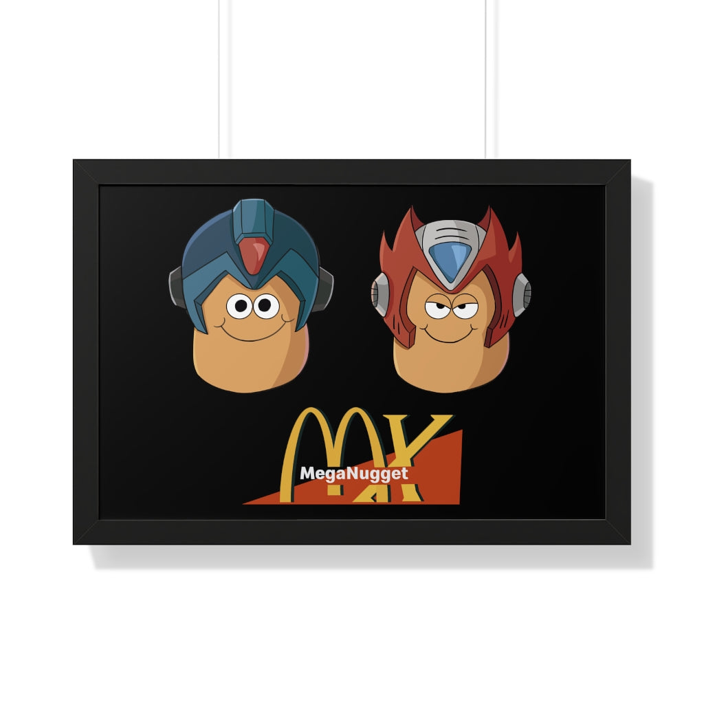 Framed Poster - Mega Nugget X