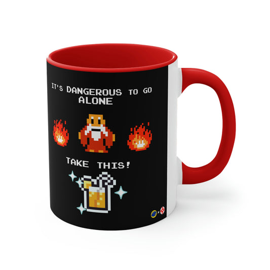 ALS x GAF Mug 11oz - It's Dangerous to go Alone