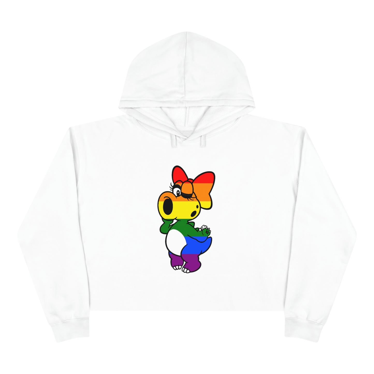 Women's Crop Hoodie - LGTBirdo
