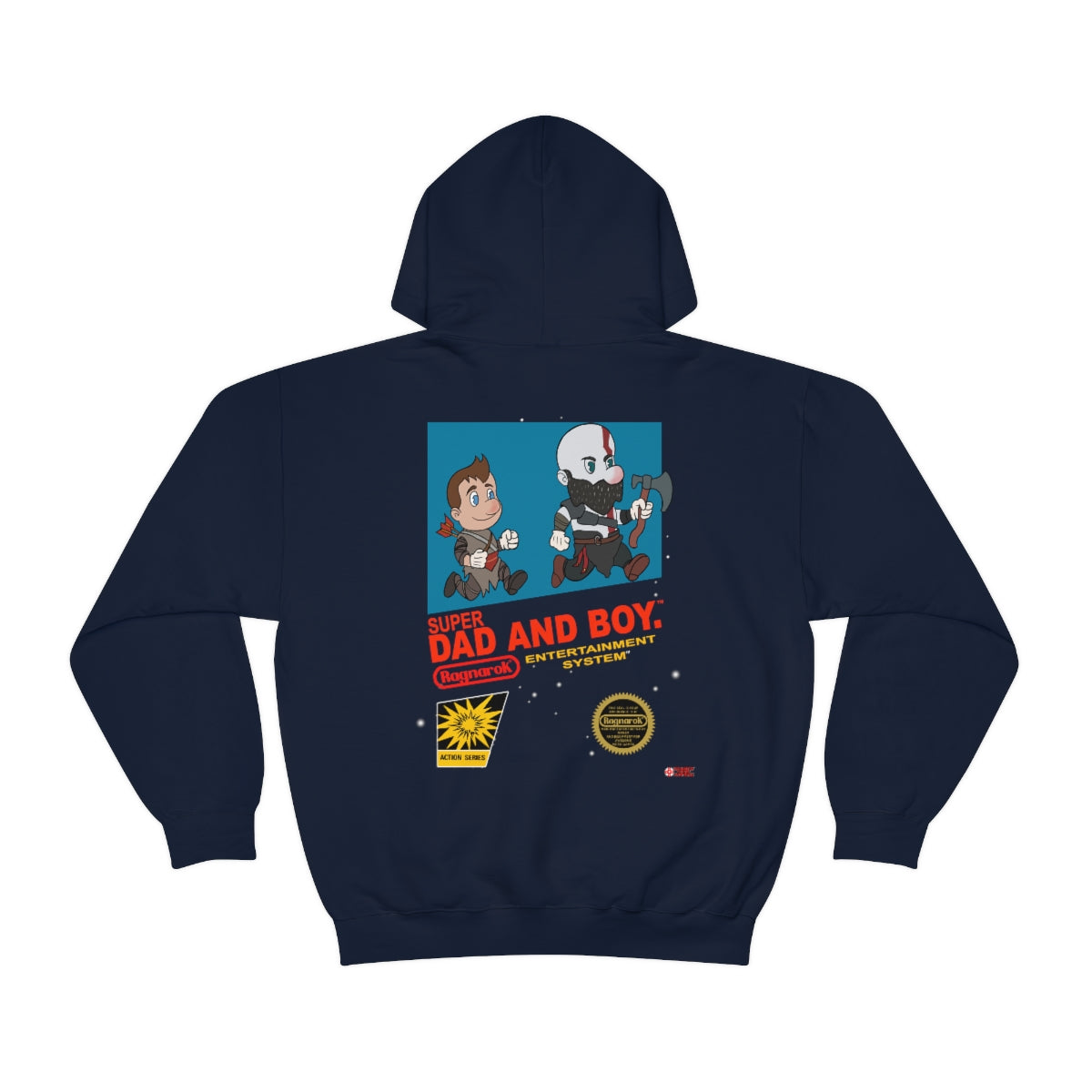 Unisex Hoodie - Super Dad & Boy