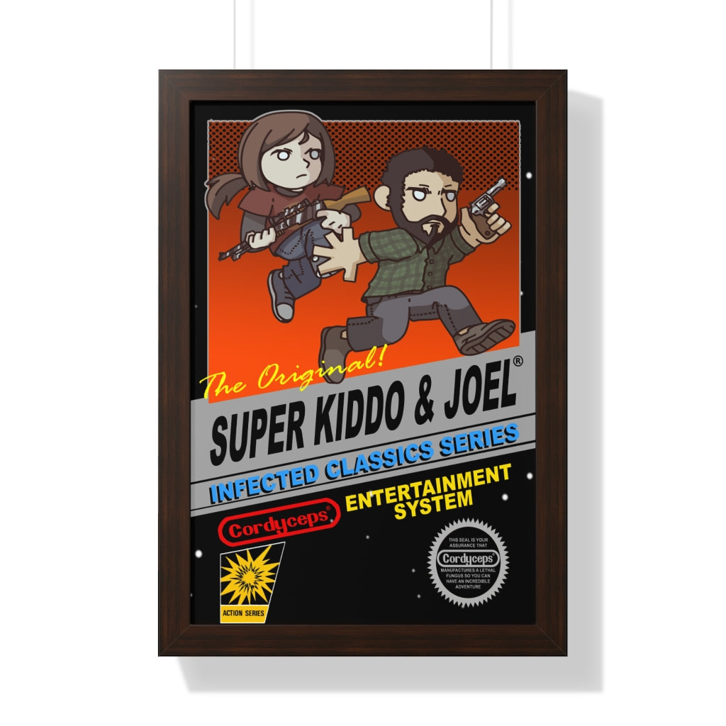 Framed Poster - Super Kiddo & Joel