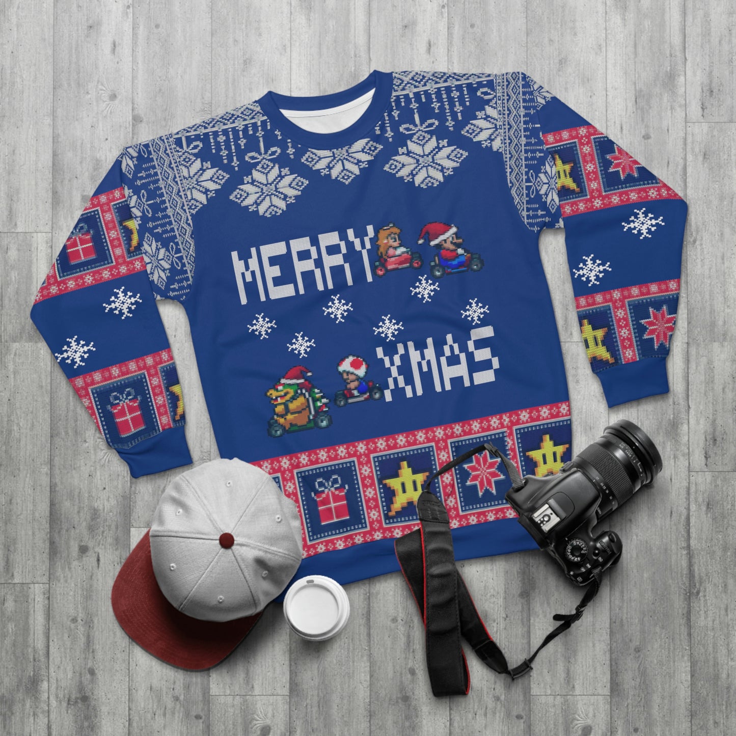Mario Kartmas Christmas Sweatshirt