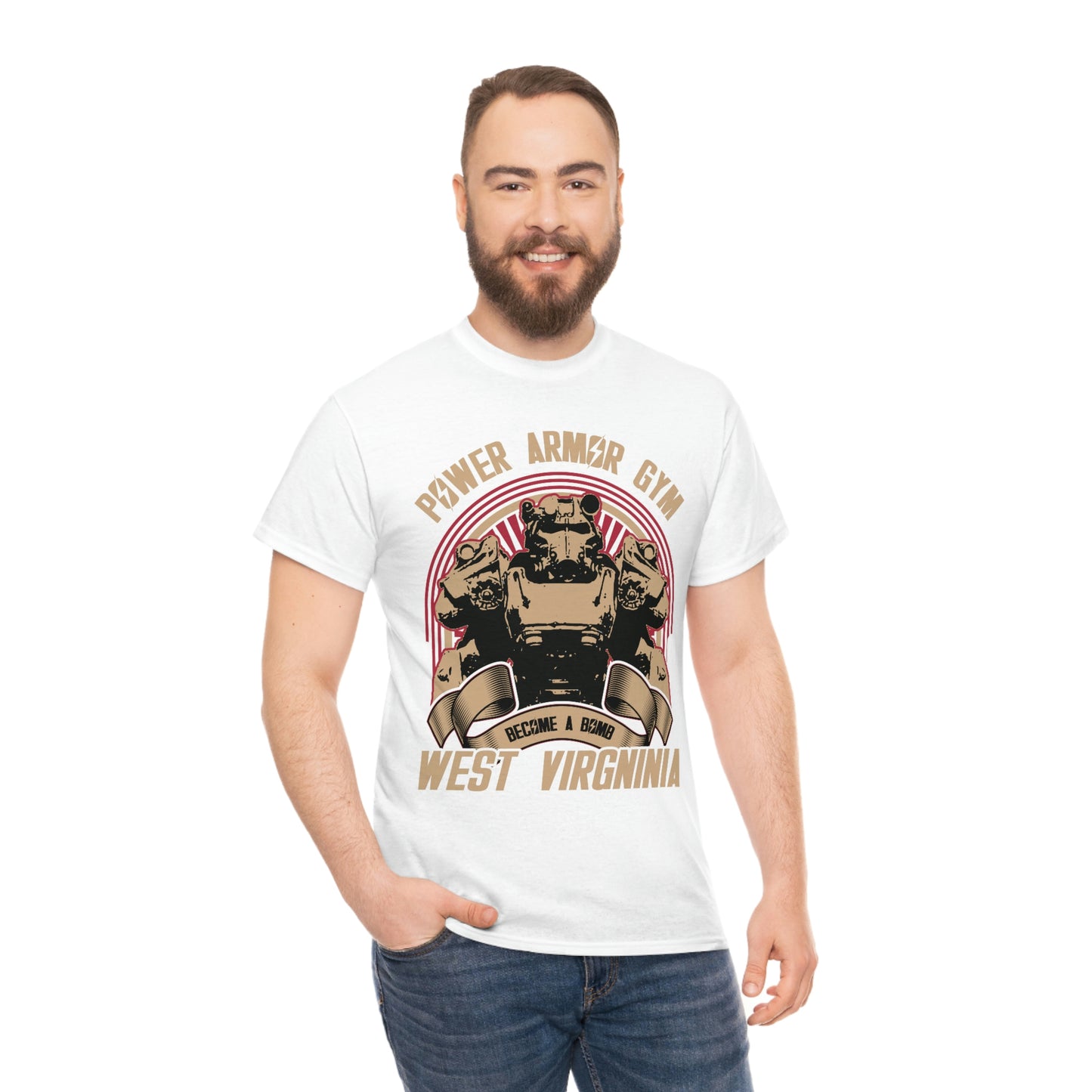 Fallout Men's Tee - Power Armor Gym