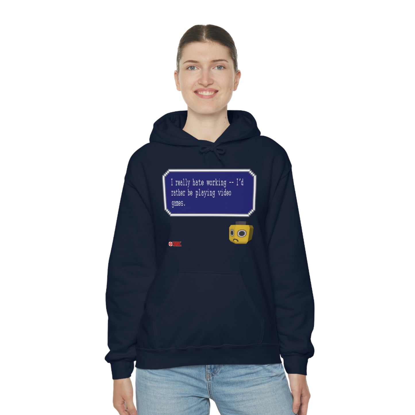 Unisex Hoodie - I Really Hate Working