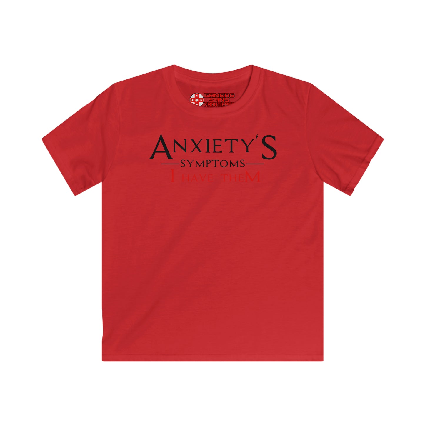 Kids' Tee - Anxiety's Symptons