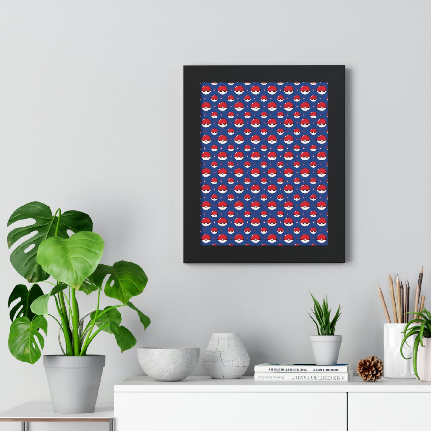 Pokémon Framed Poster - Pokeball