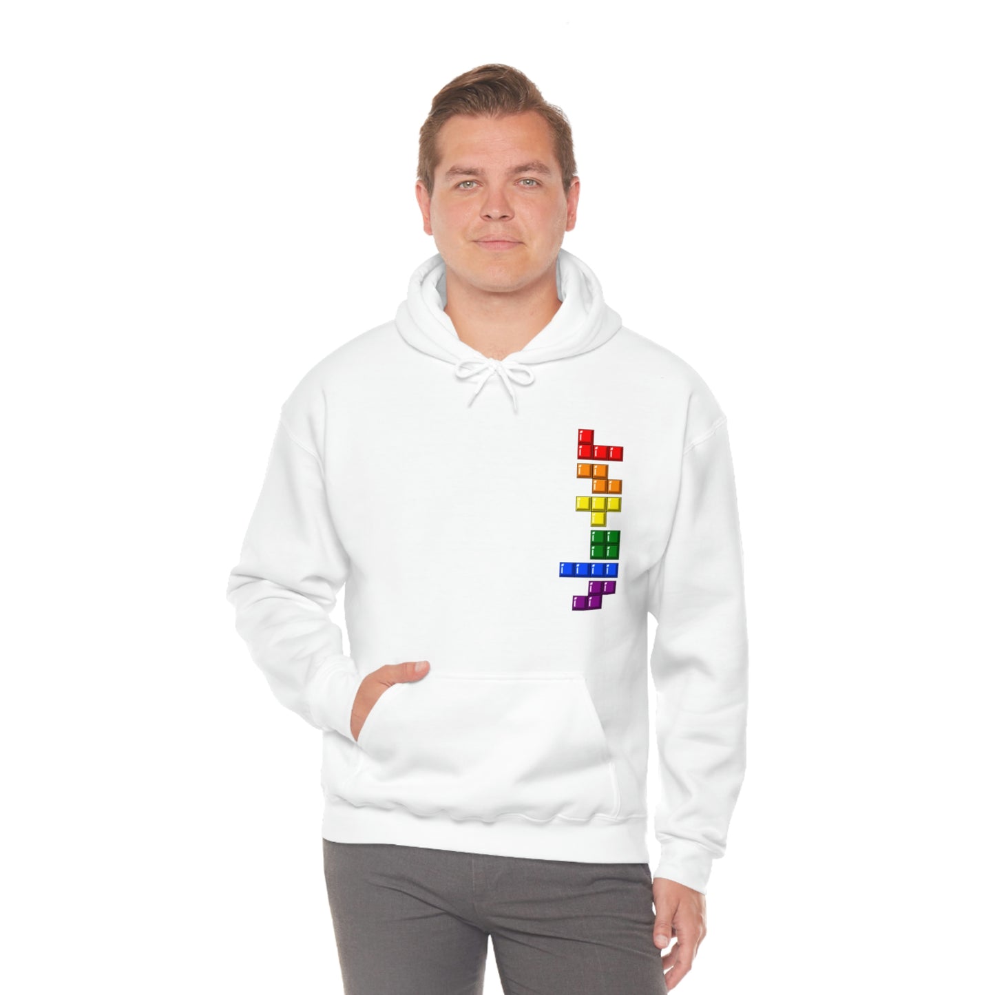 Unisex Hoodie - Blocks' Diversity