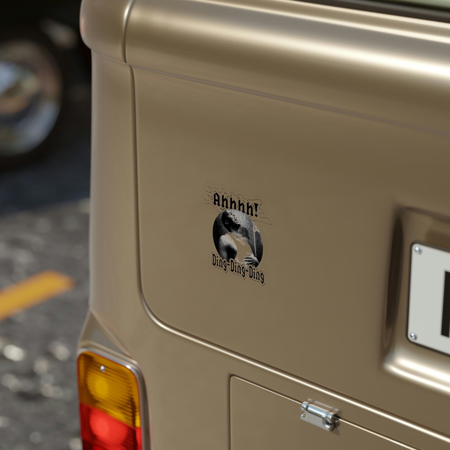 Transparent Outdoor Stickers - The Legendary Duelist