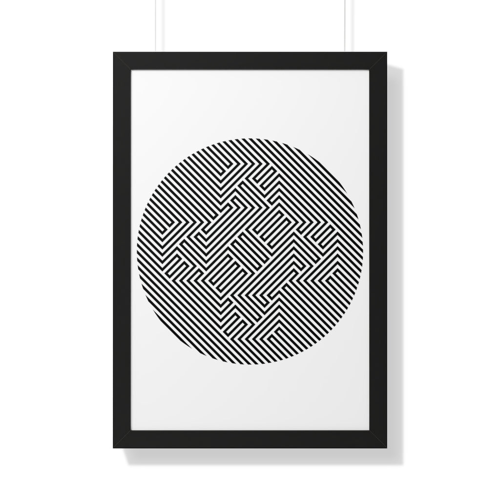 Gamers Sans Frontieres Framed Poster - GSF Stealth