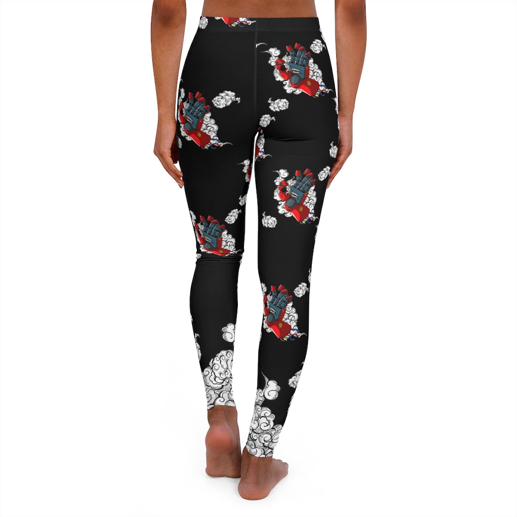 Women's Leggings - Boss' Smoking Hand