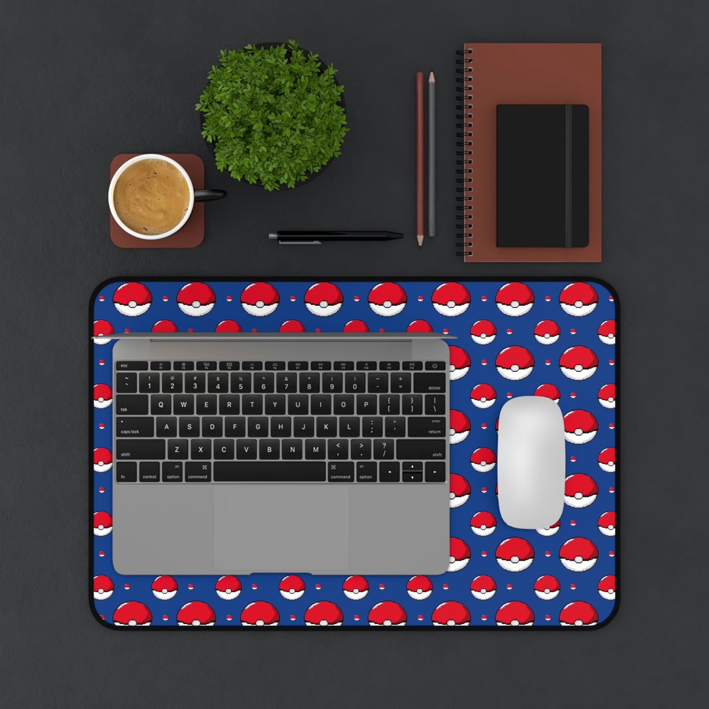 Pokeball Desk Mat
