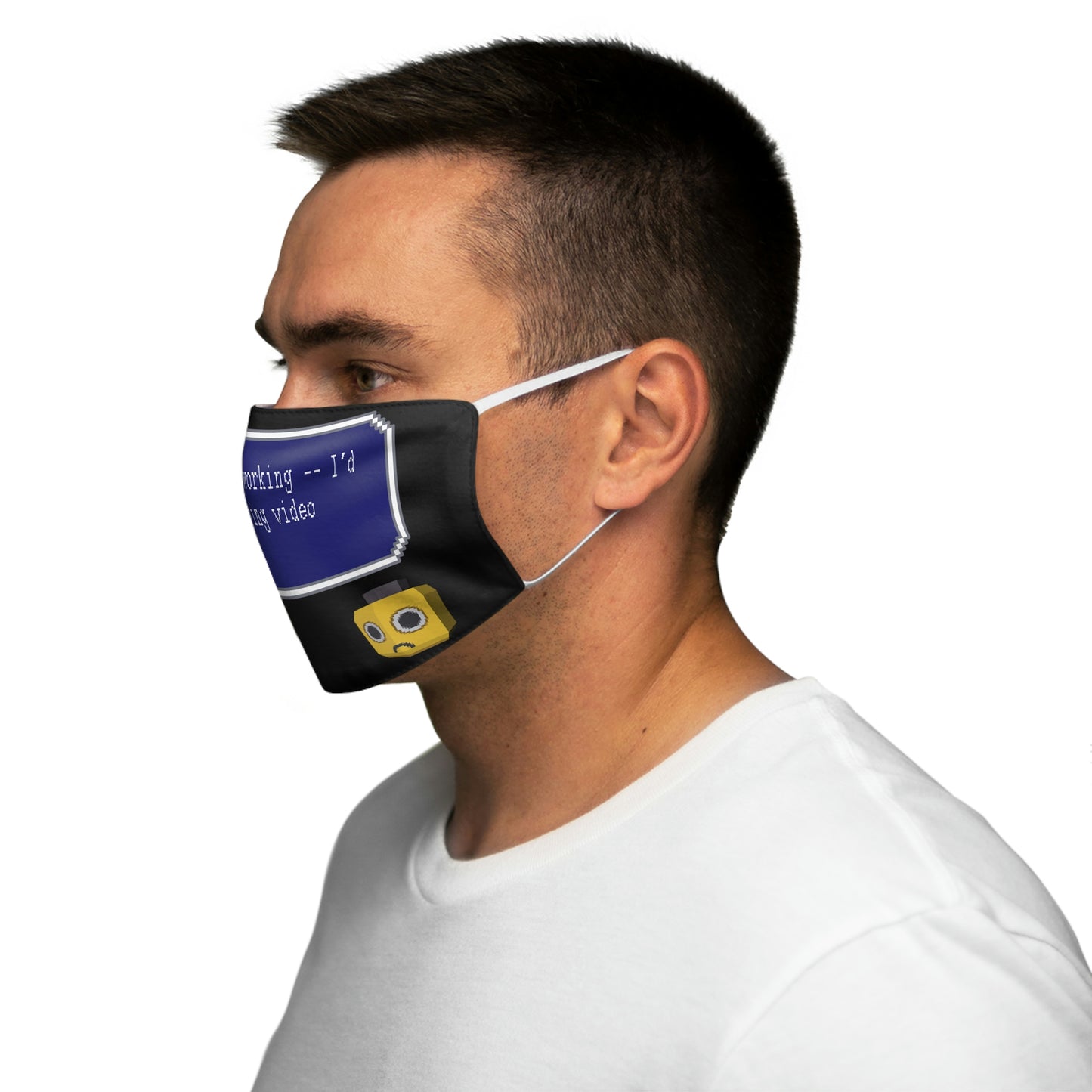 Face Mask - I Really Hate Working