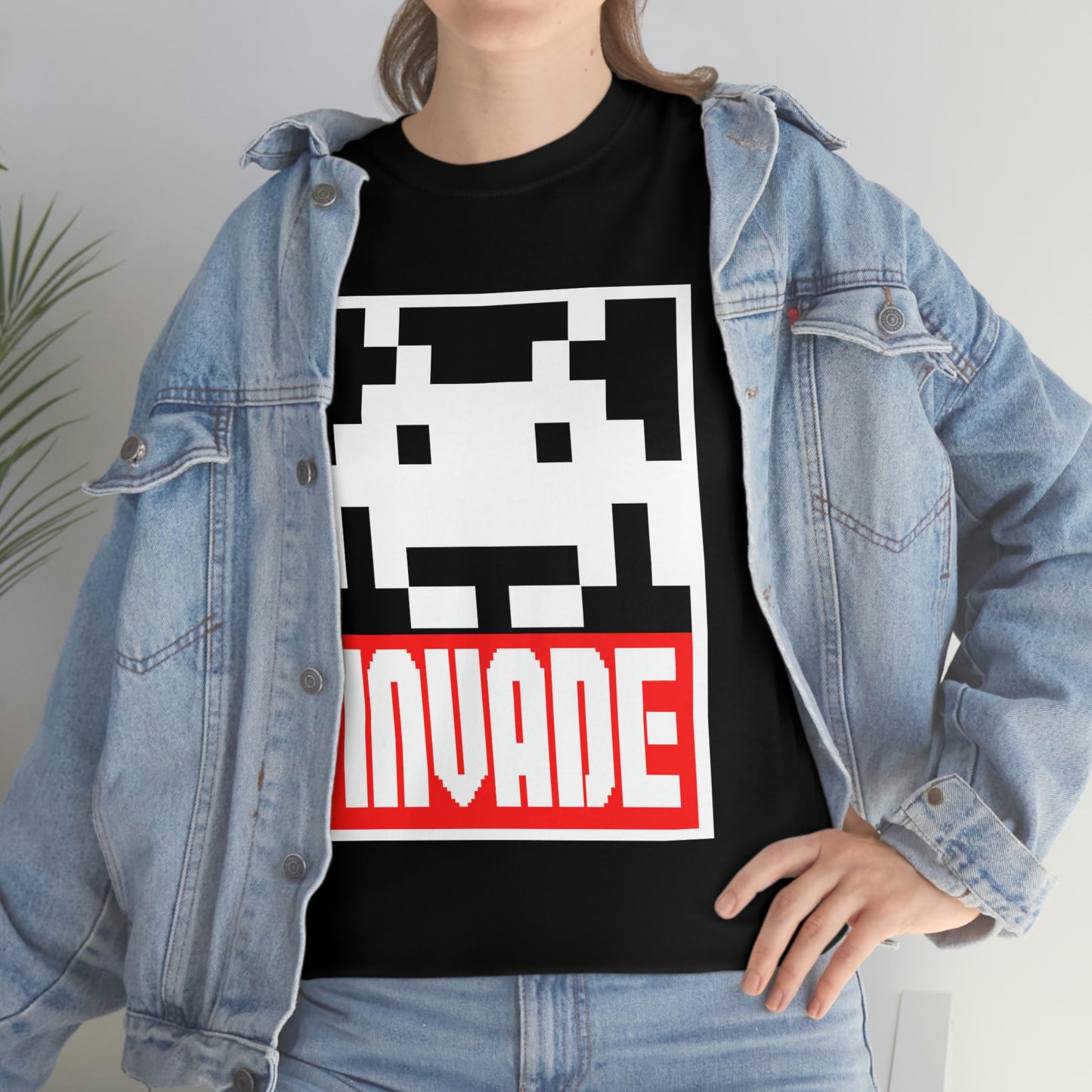 Space Invaders Men's Tee - Obey and Invade