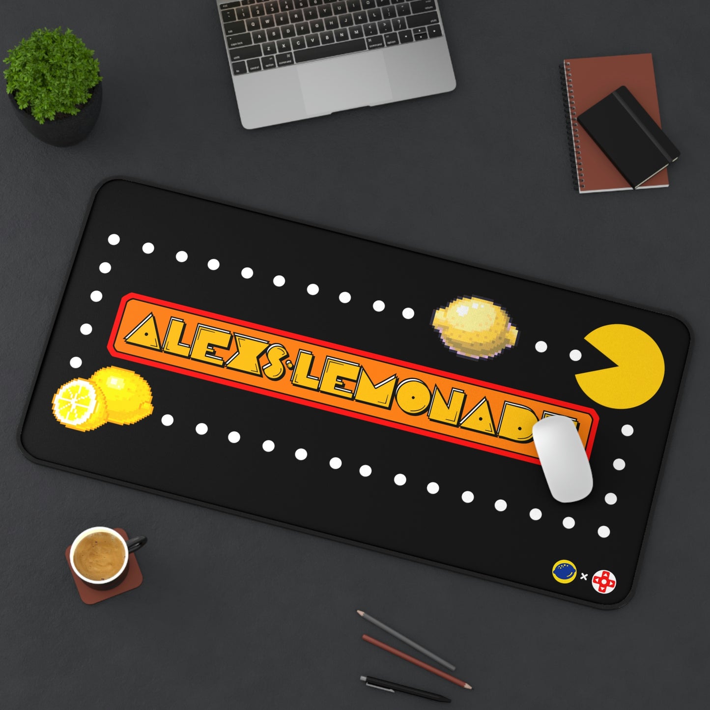 ALS x GSF Desk Mat - Lemon Pills