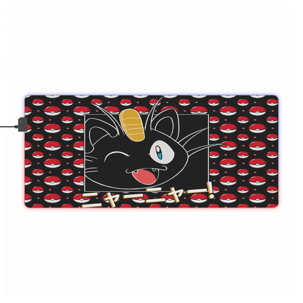 LED Mouse Pad - Meowth