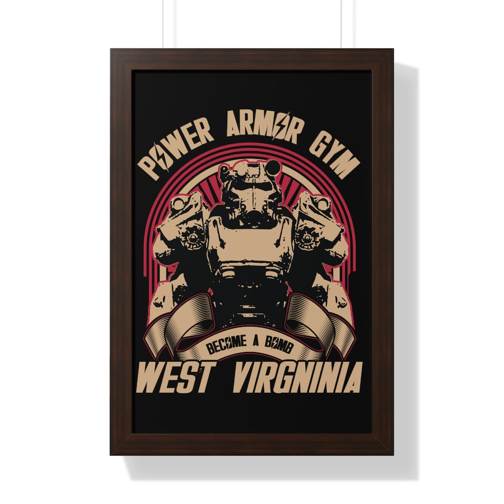 Framed Poster - Power Armor