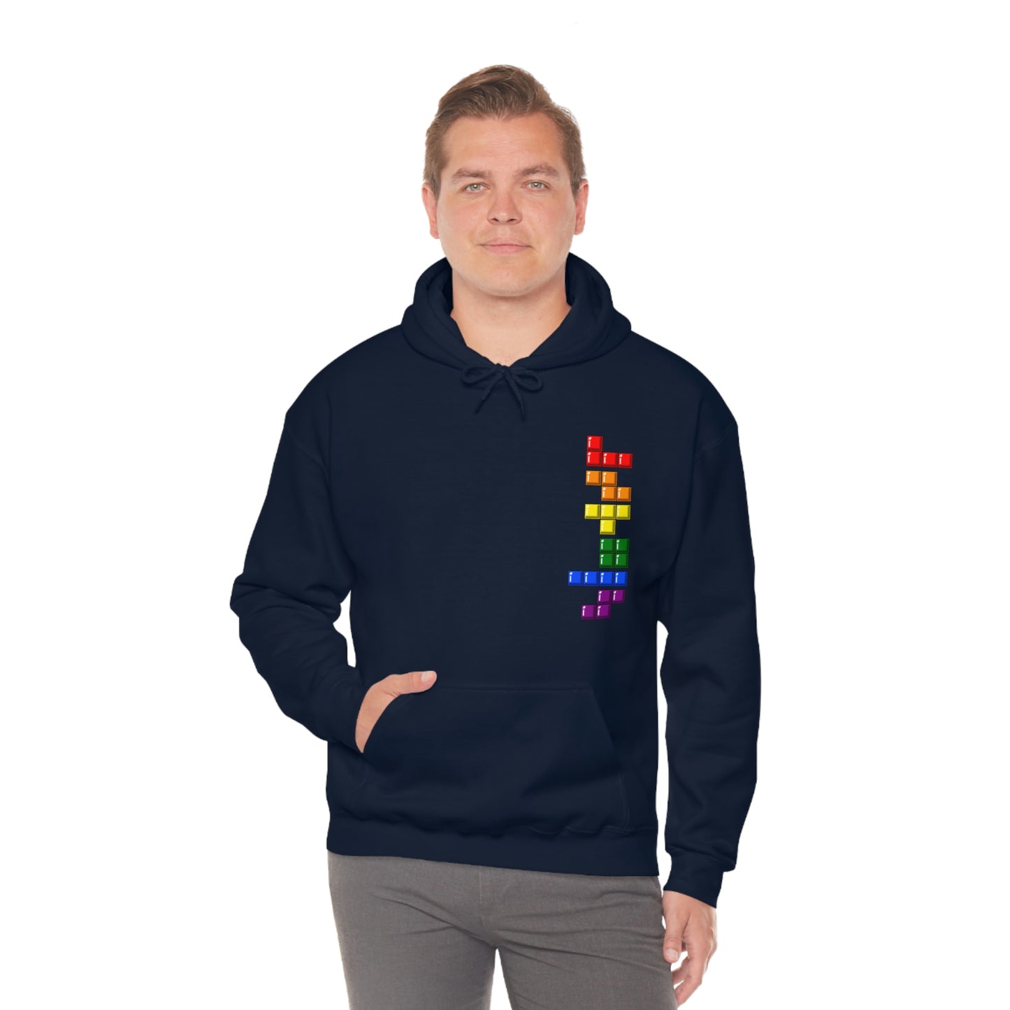 Unisex Hoodie - Blocks' Diversity