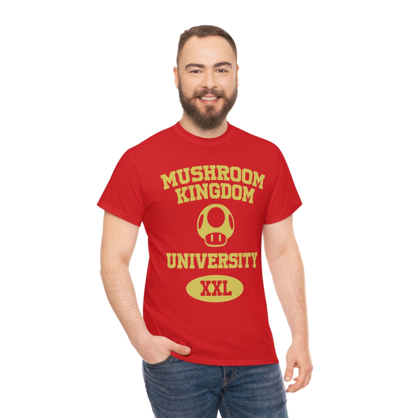 Super Mario Bros Men's Tee - Mushroom Kingdom University