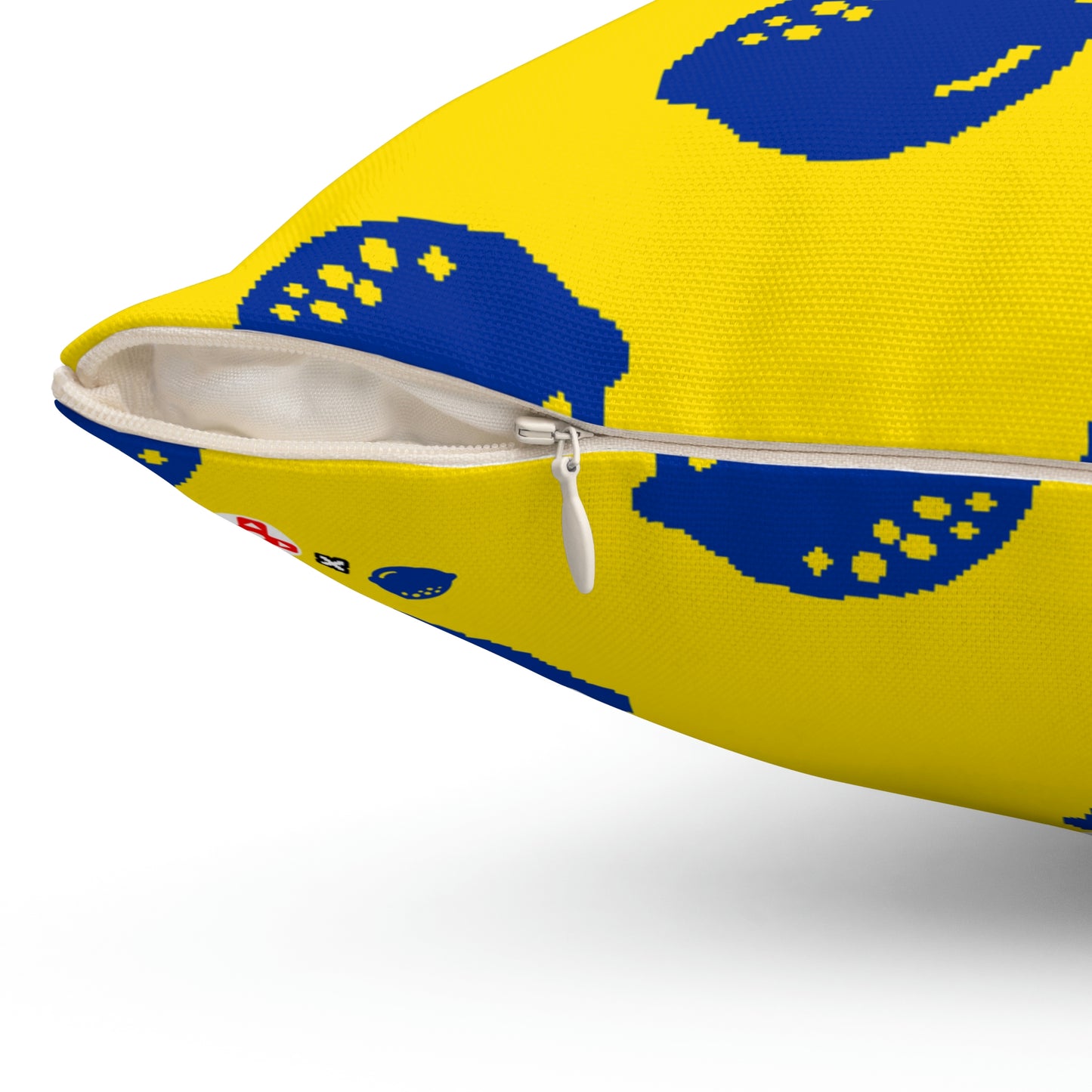 ALS x GSF Pillow - 8bit Lemon Hero Pattern