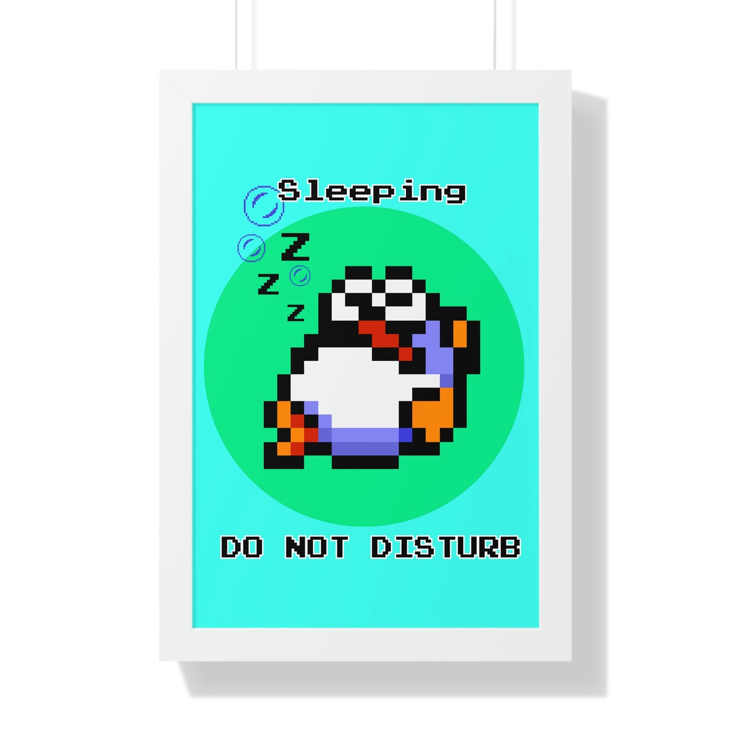 Super Mario World Framed Poster - Rip Van Sleeping