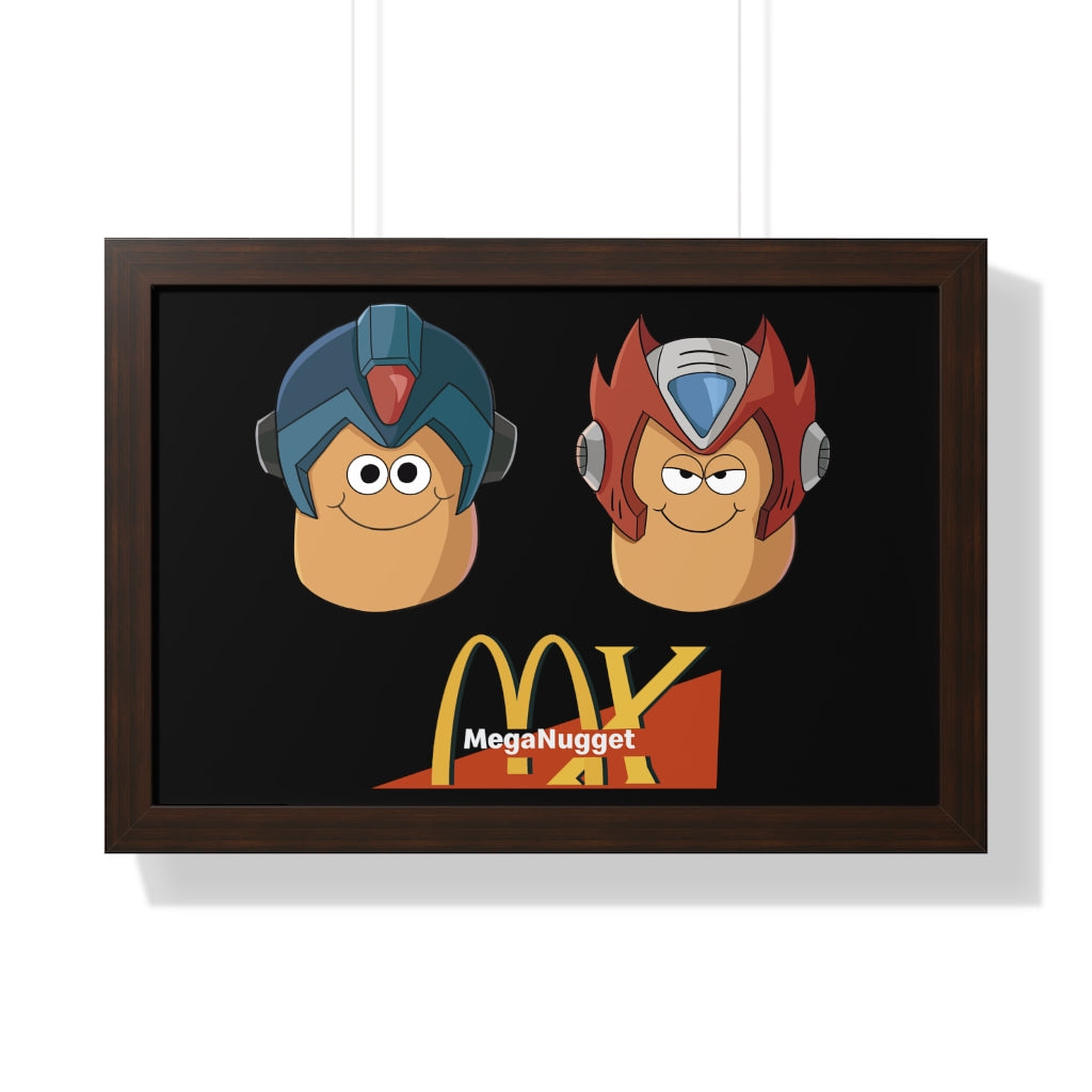 Framed Poster - Mega Nugget X