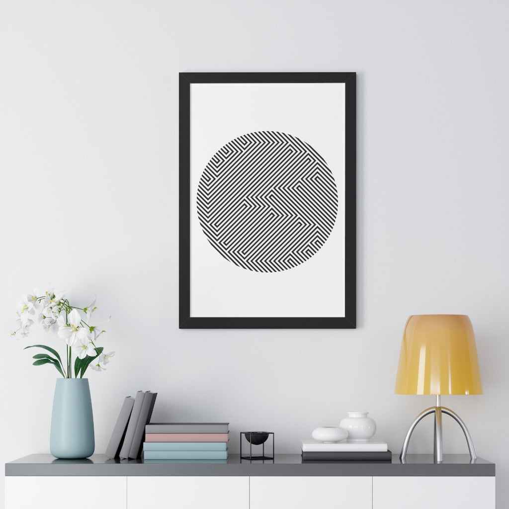 Framed Poster - Pac-Man Stealth