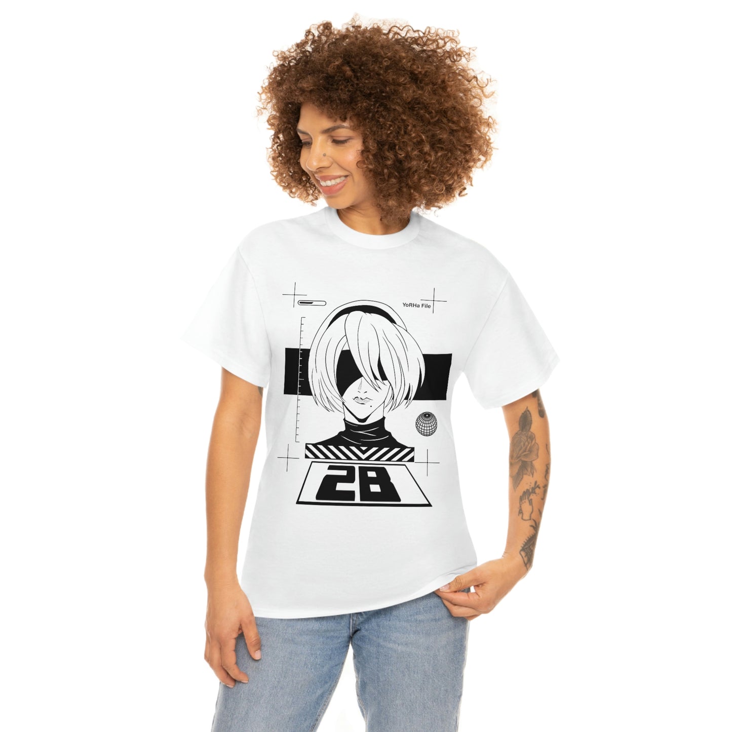 Nier: Automata Men's Tee - 2B file