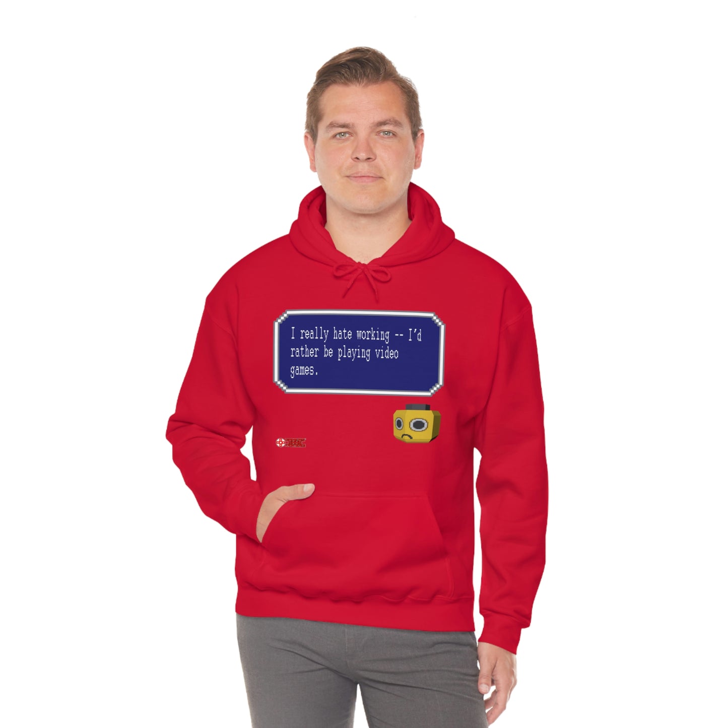 Unisex Hoodie - I Really Hate Working
