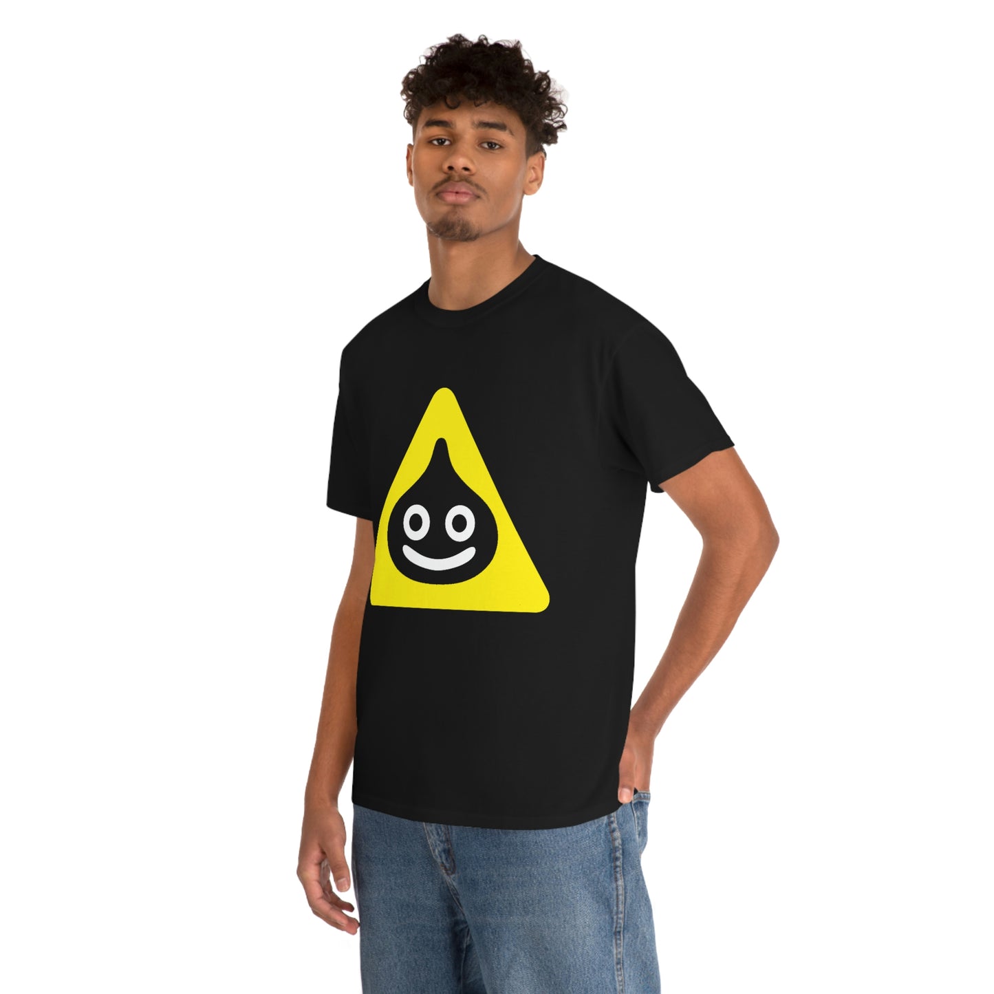 Dragon Quest Men's Tee - Caution Slimery