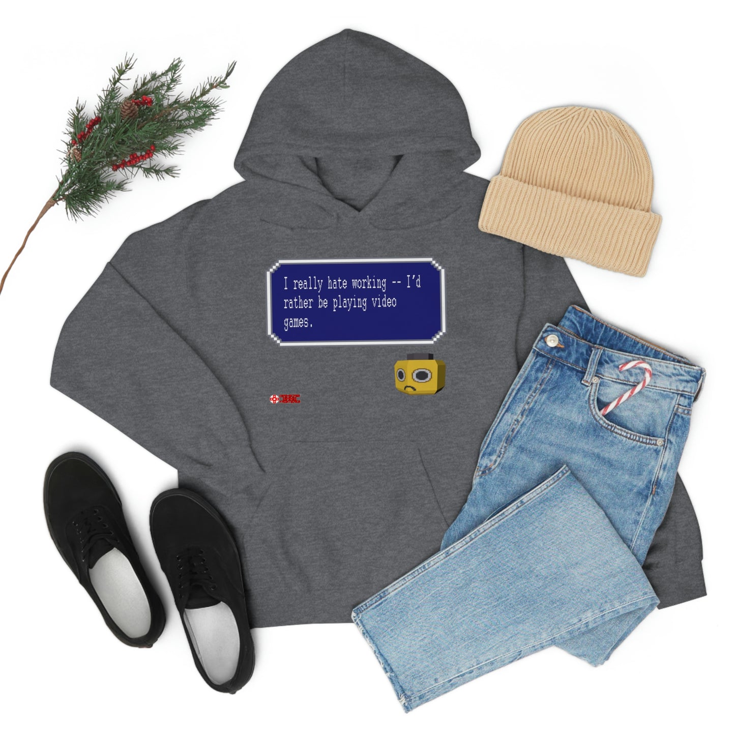 Unisex Hoodie - I Really Hate Working