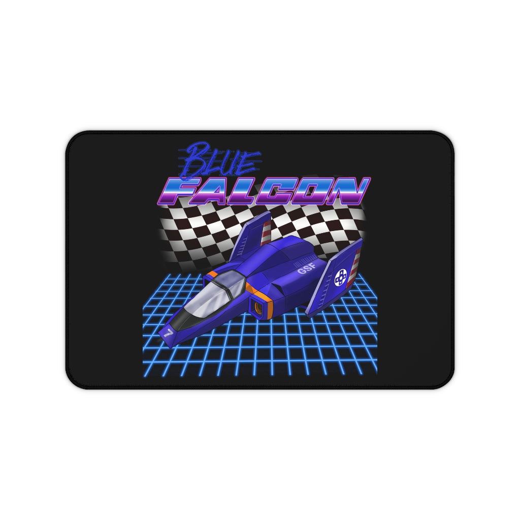 Desk Mat - Blue Falcon