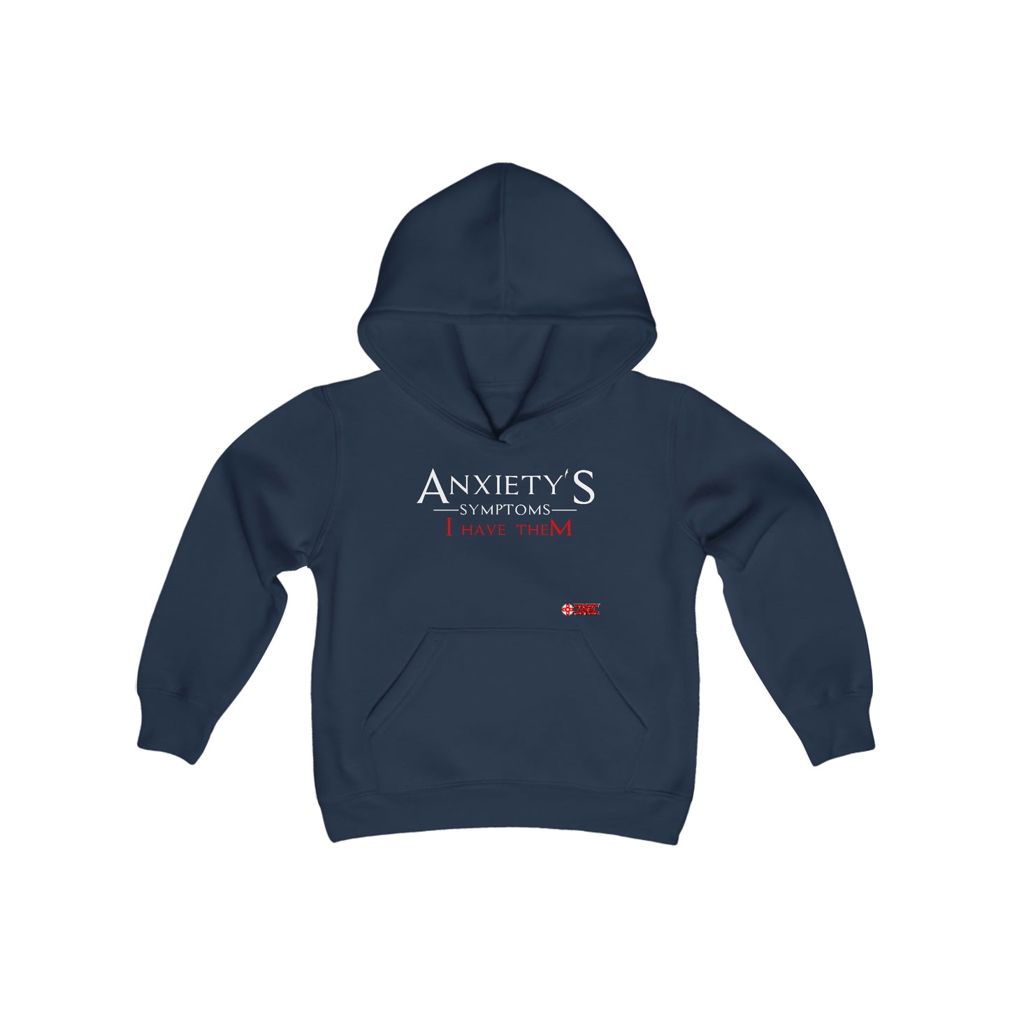 Kids' Hoodie - Anxiety's Symptons