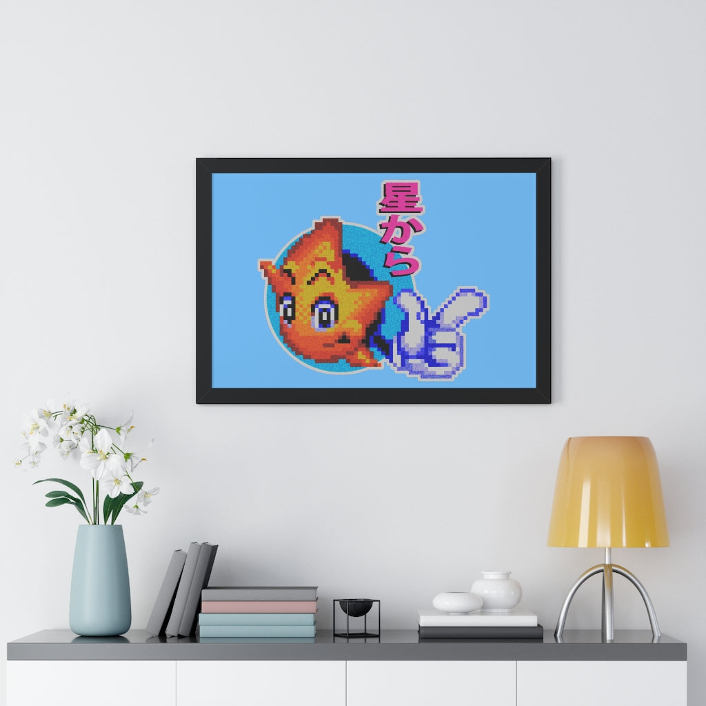 Framed Poster - Star Defender