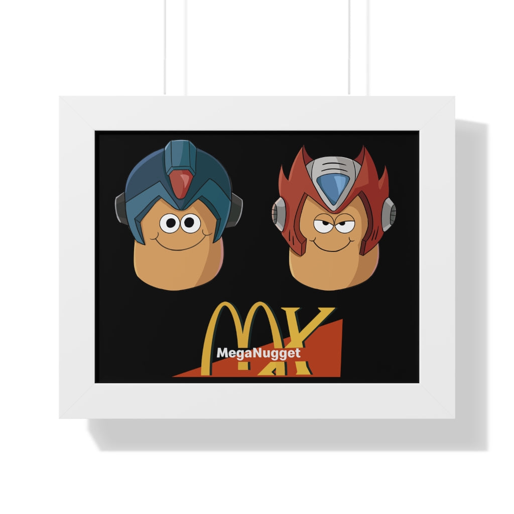 Framed Poster - Mega Nugget X
