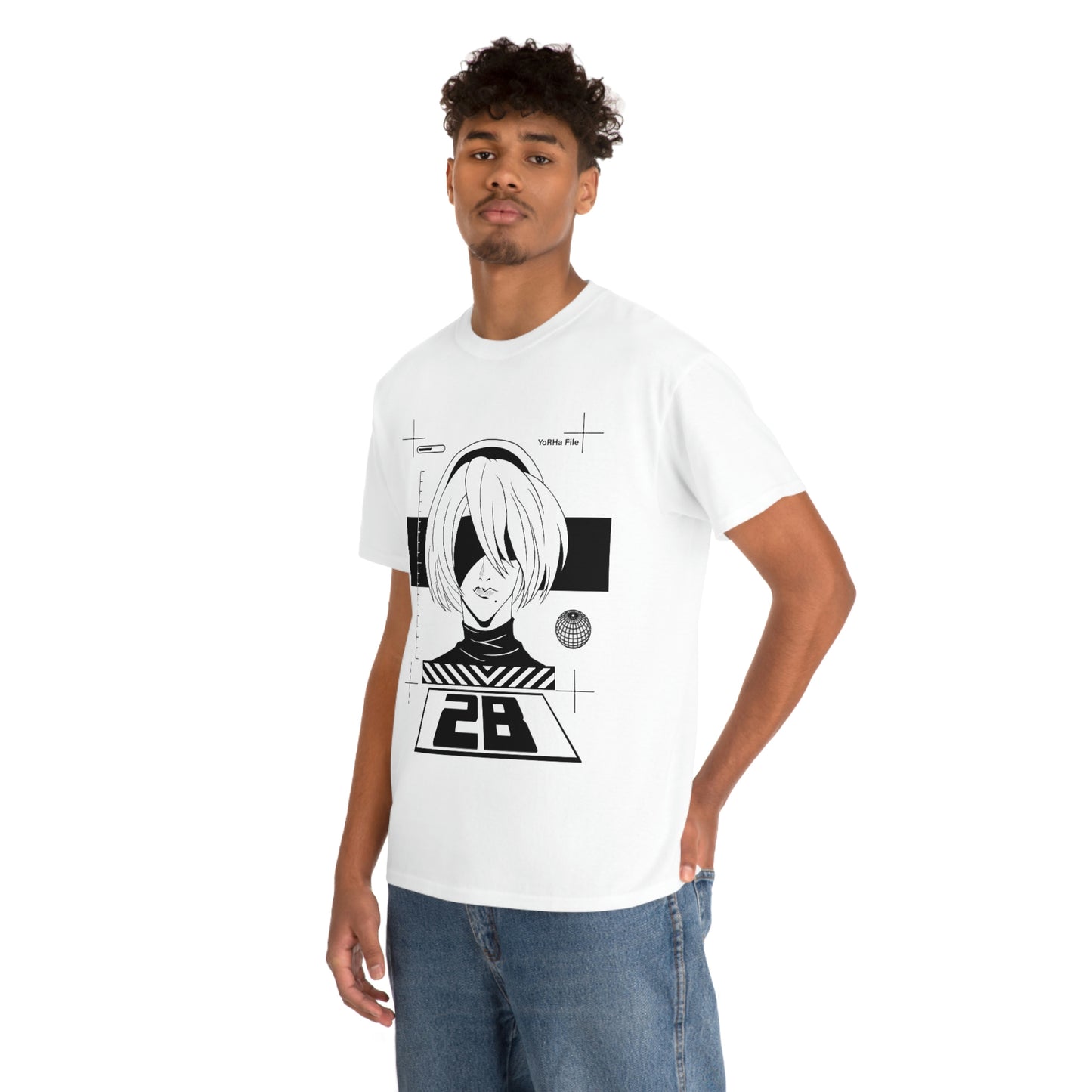 Nier: Automata Men's Tee - 2B file