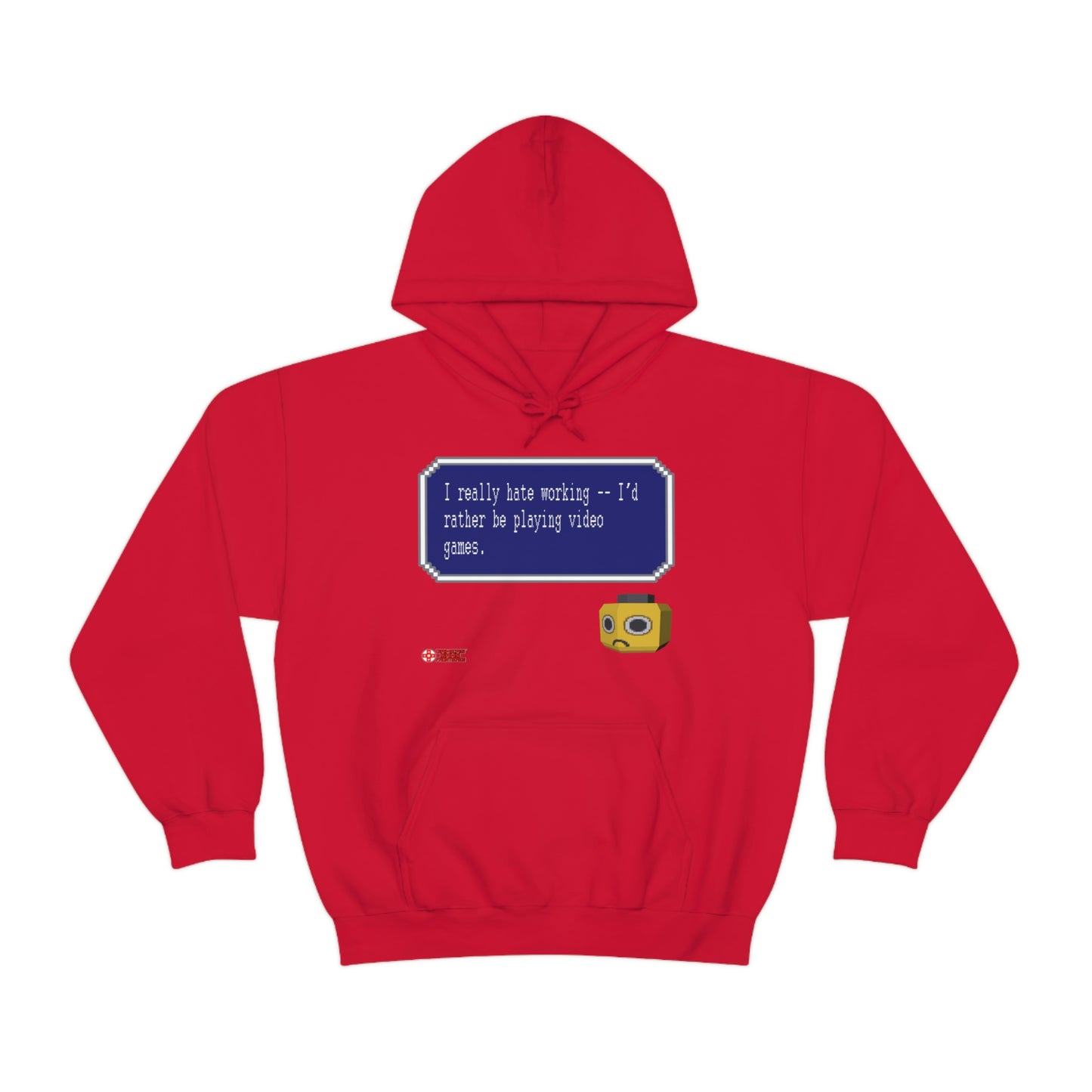 Unisex Hoodie - I Really Hate Working