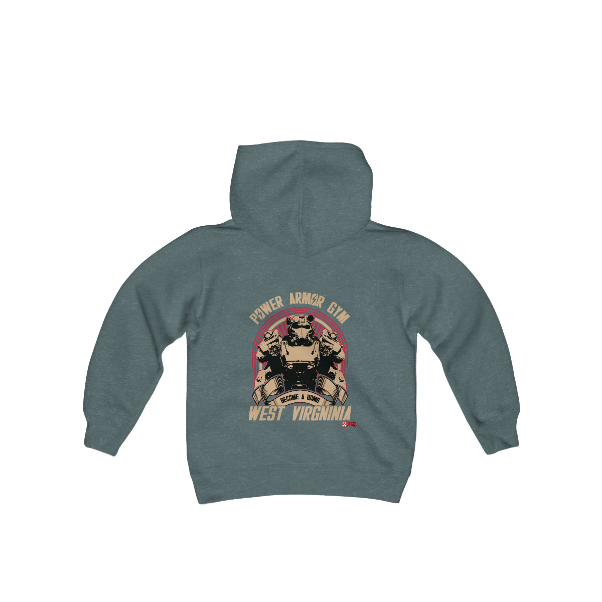 Power Armor Gym Kids Hoodie