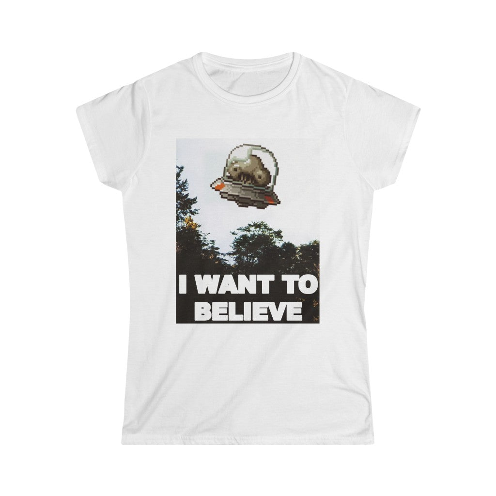 Women's Tee - I Want to Believe