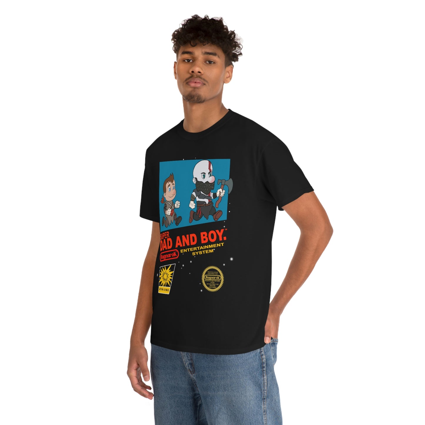 God of War Men's Tee - Super Dad and Boy