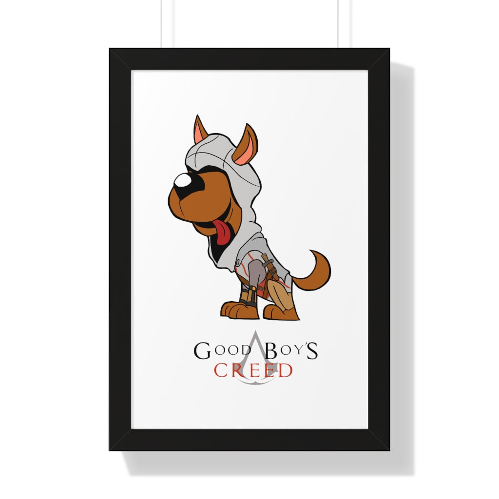 Framed Poster - Good Boy’s Creed
