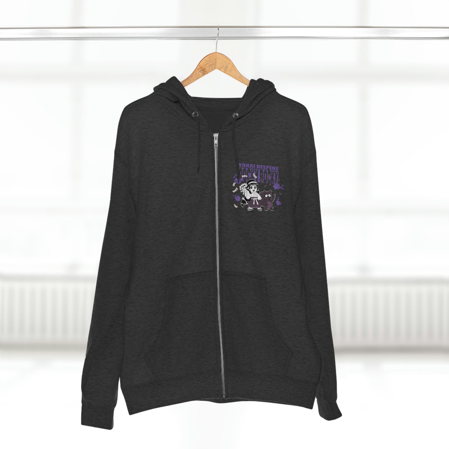 Pocky & Rocky Zip Hoodie - Yokai Keepers