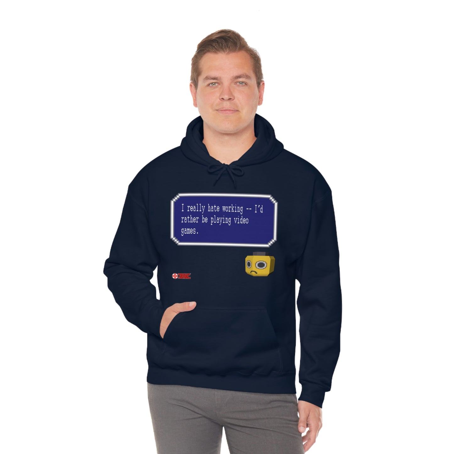 Unisex Hoodie - I Really Hate Working