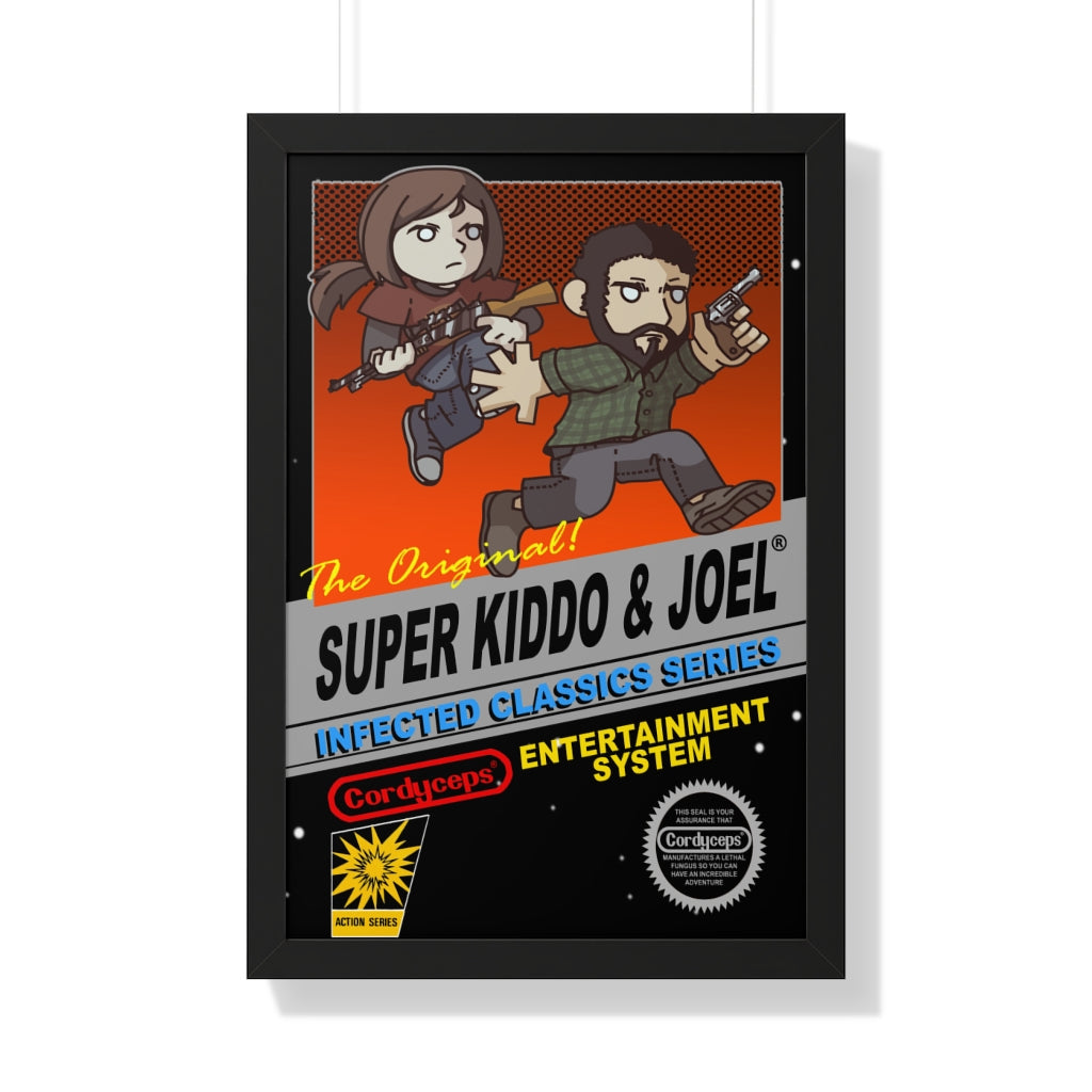Framed Poster - Super Kiddo & Joel
