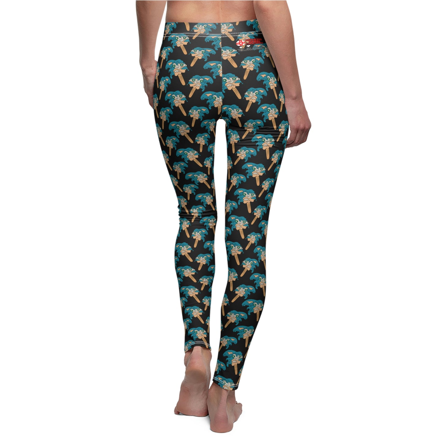 Women's Leggings - Melting Sonic pattern