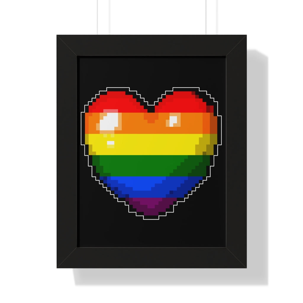 Extra Colorful Life Framed Poster