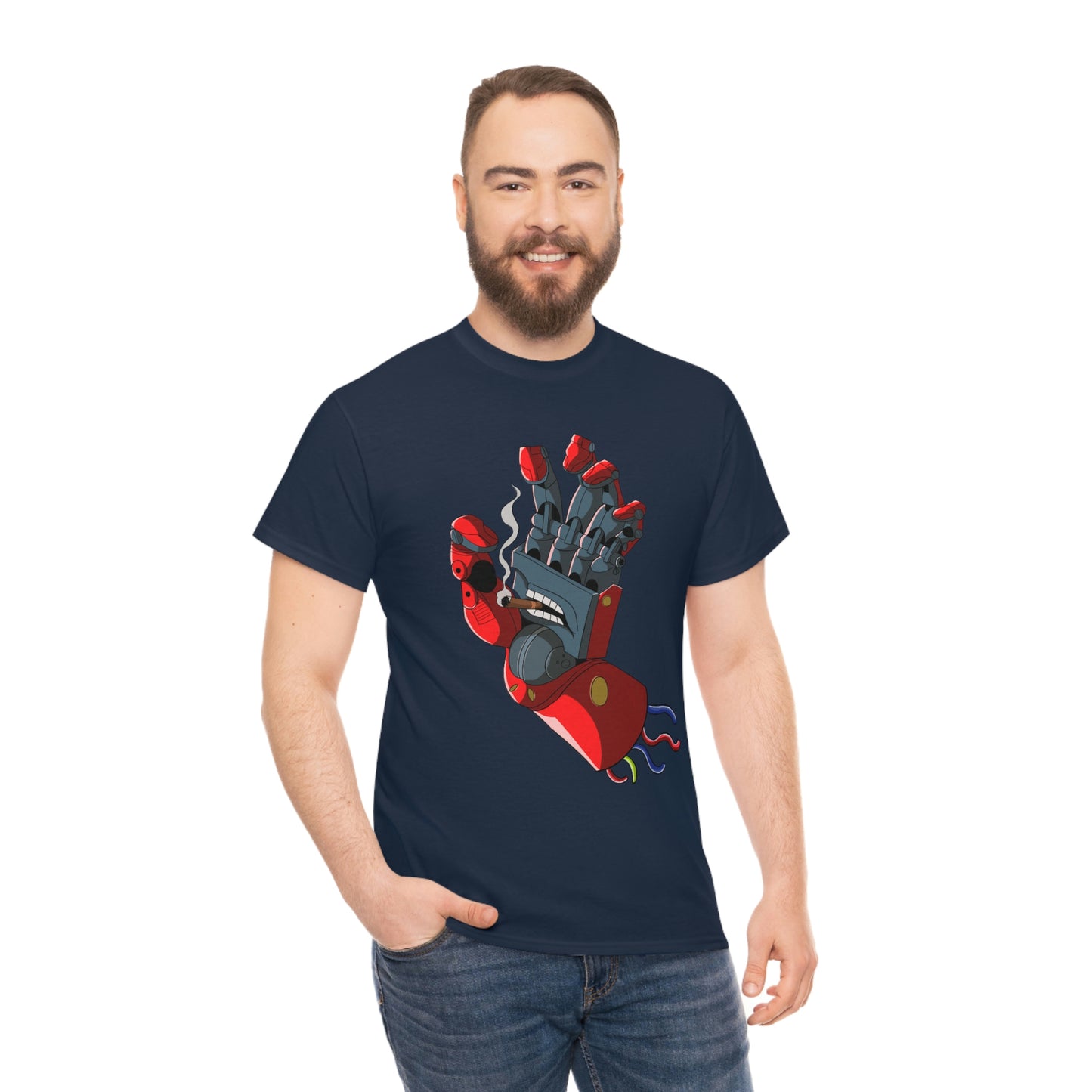 Metal Gear Men's Tee - Boss Smoking Hand