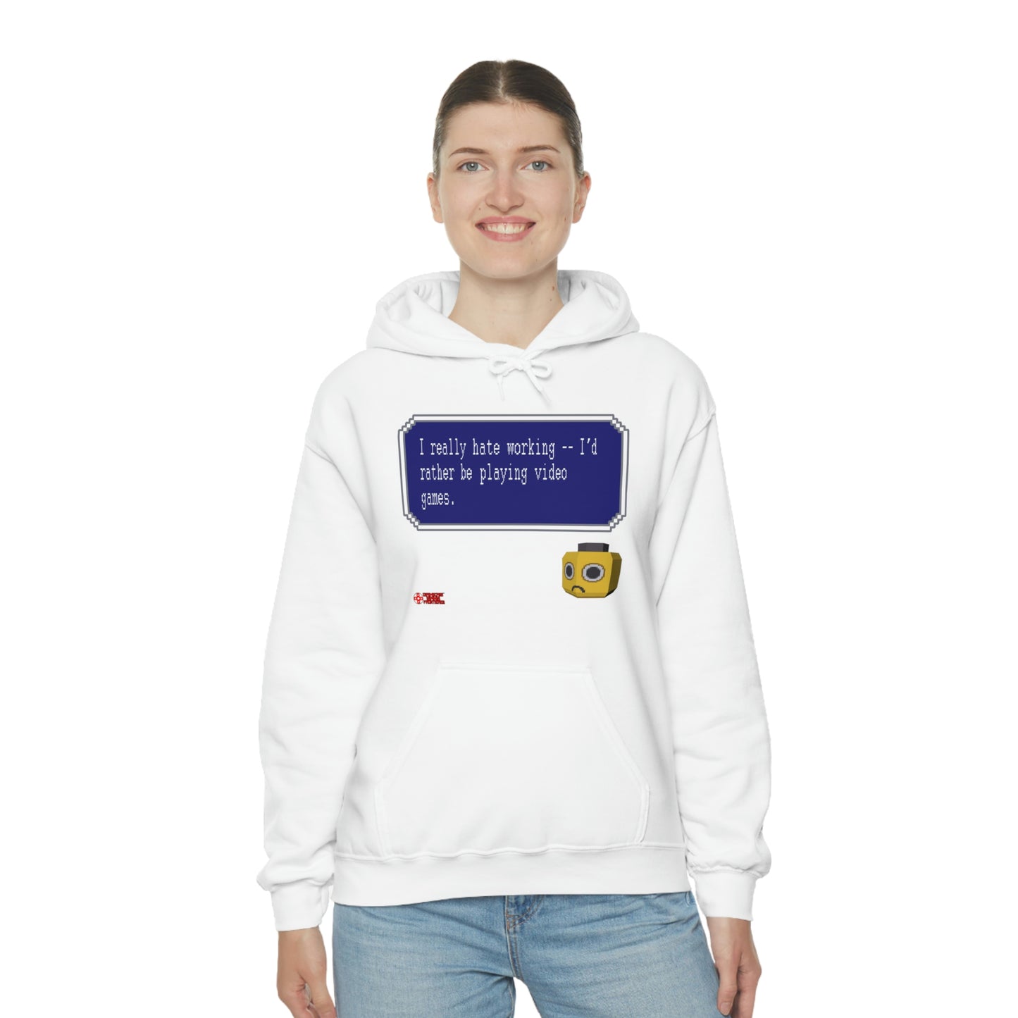 Unisex Hoodie - I Really Hate Working