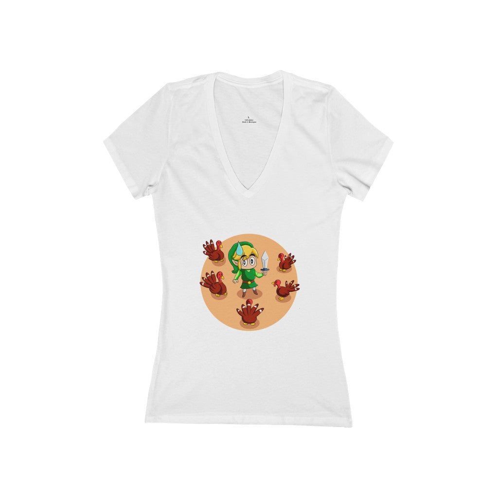 White The Legend of Zelda V T Shirt Gaming Fashion