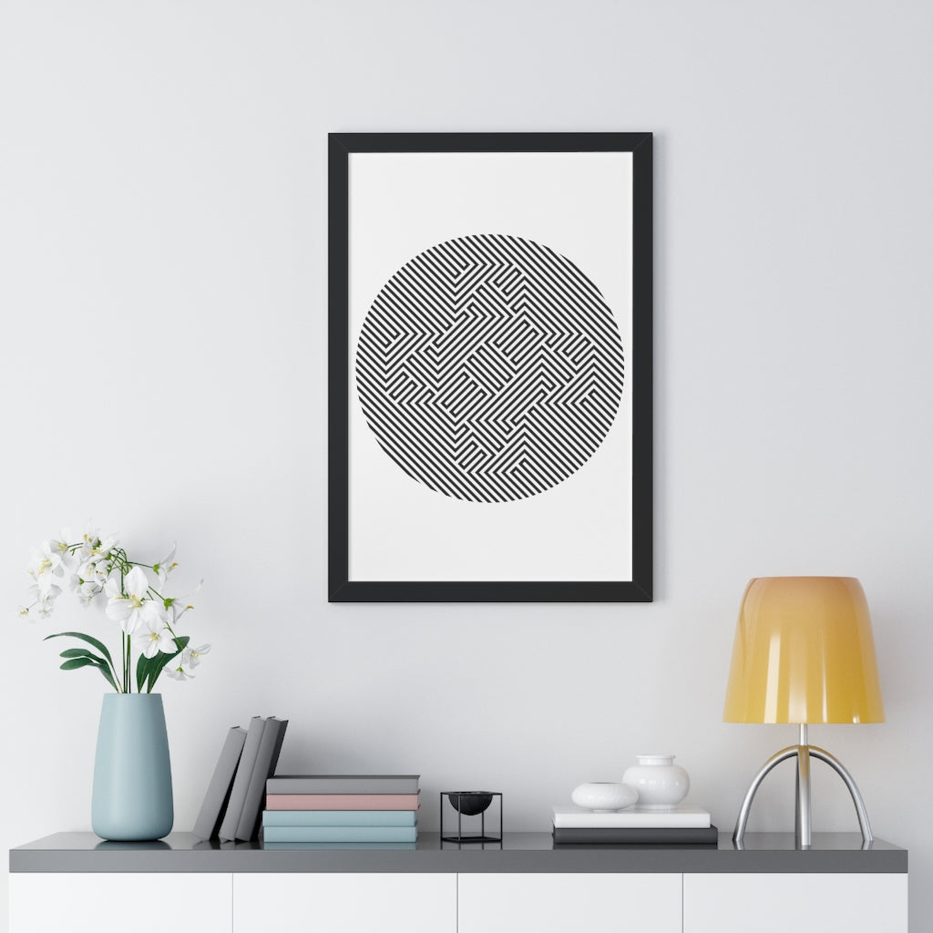 Gamers Sans Frontieres Framed Poster - GSF Stealth