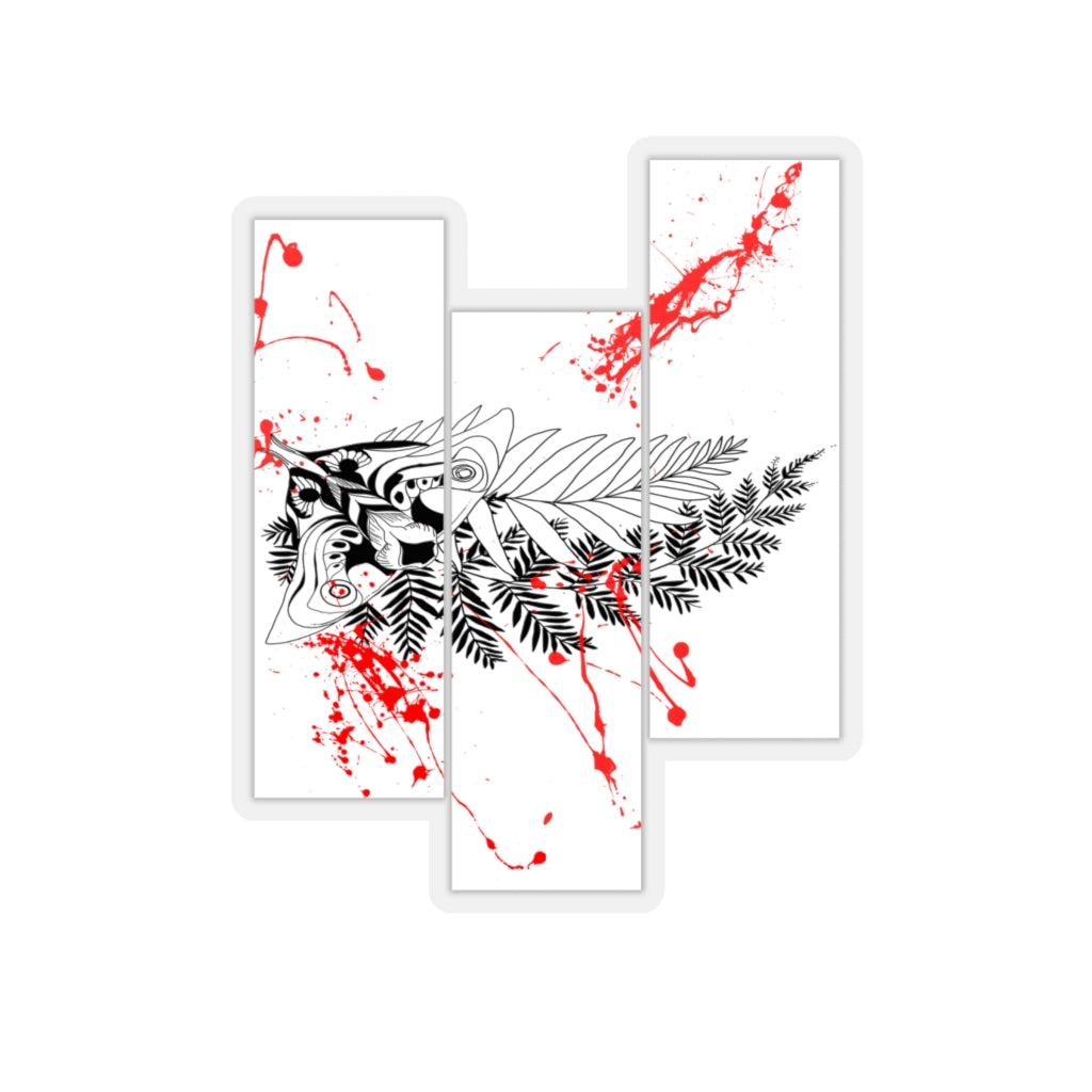 Die-Cut Sticker - Moth Tattoo